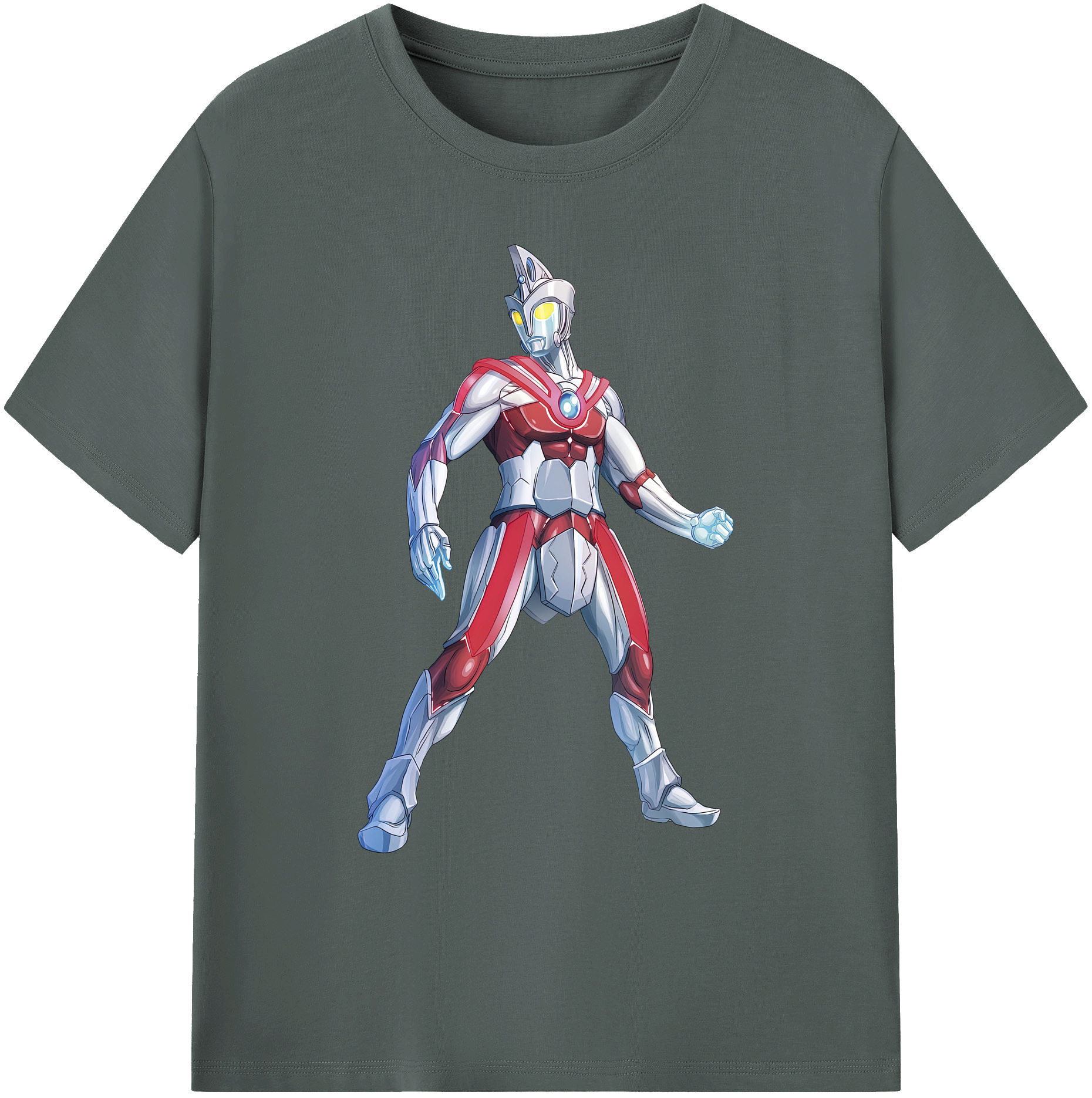 （画像用） ウルトラマン Ultraman 綿100％ メンズ半袖Tシャツ｜肌触りやわらか＆通気性